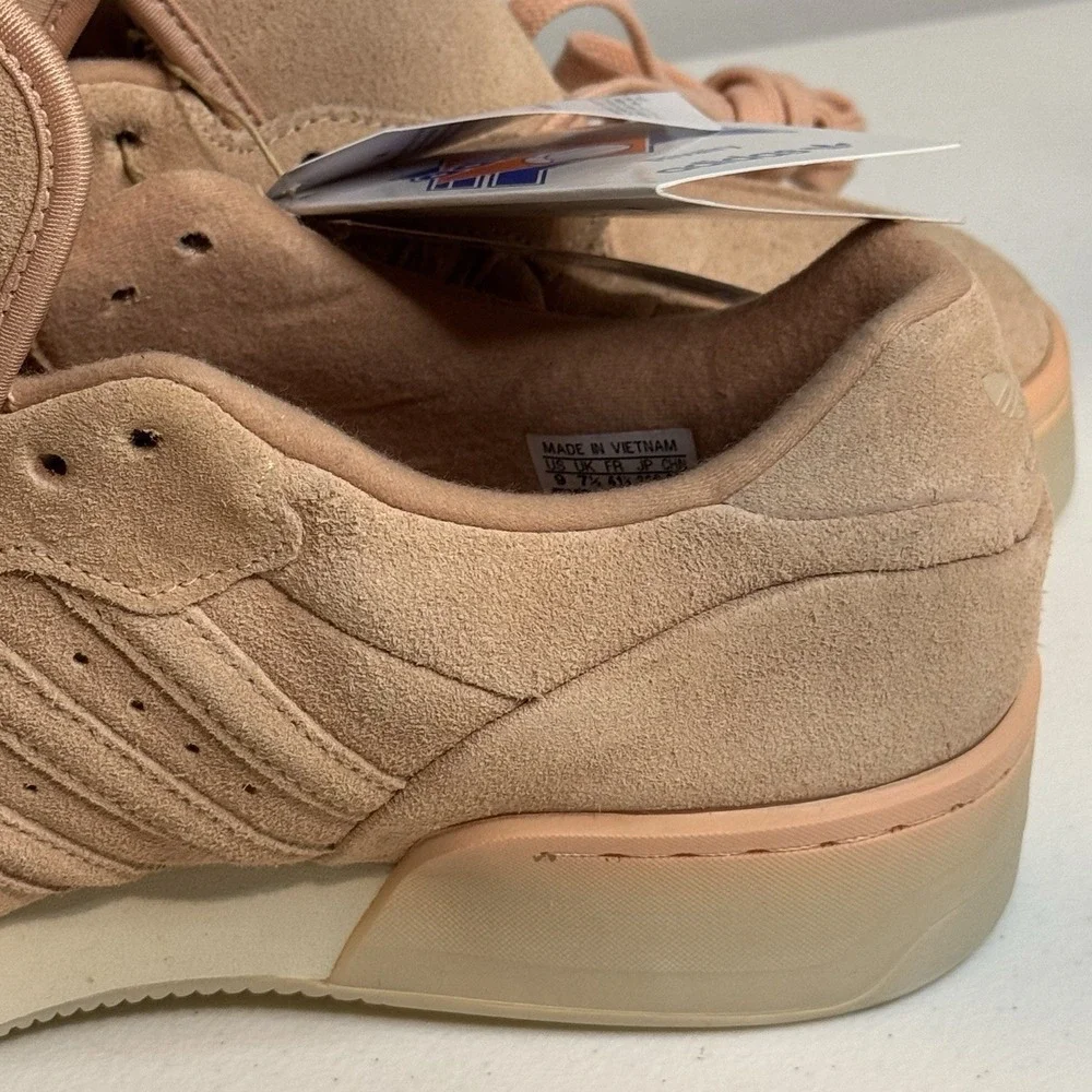 Women's Adidas Rivalry Lux Low Pink Suede Sneakers JH7991 Size US 9 - Picture 11 of 16